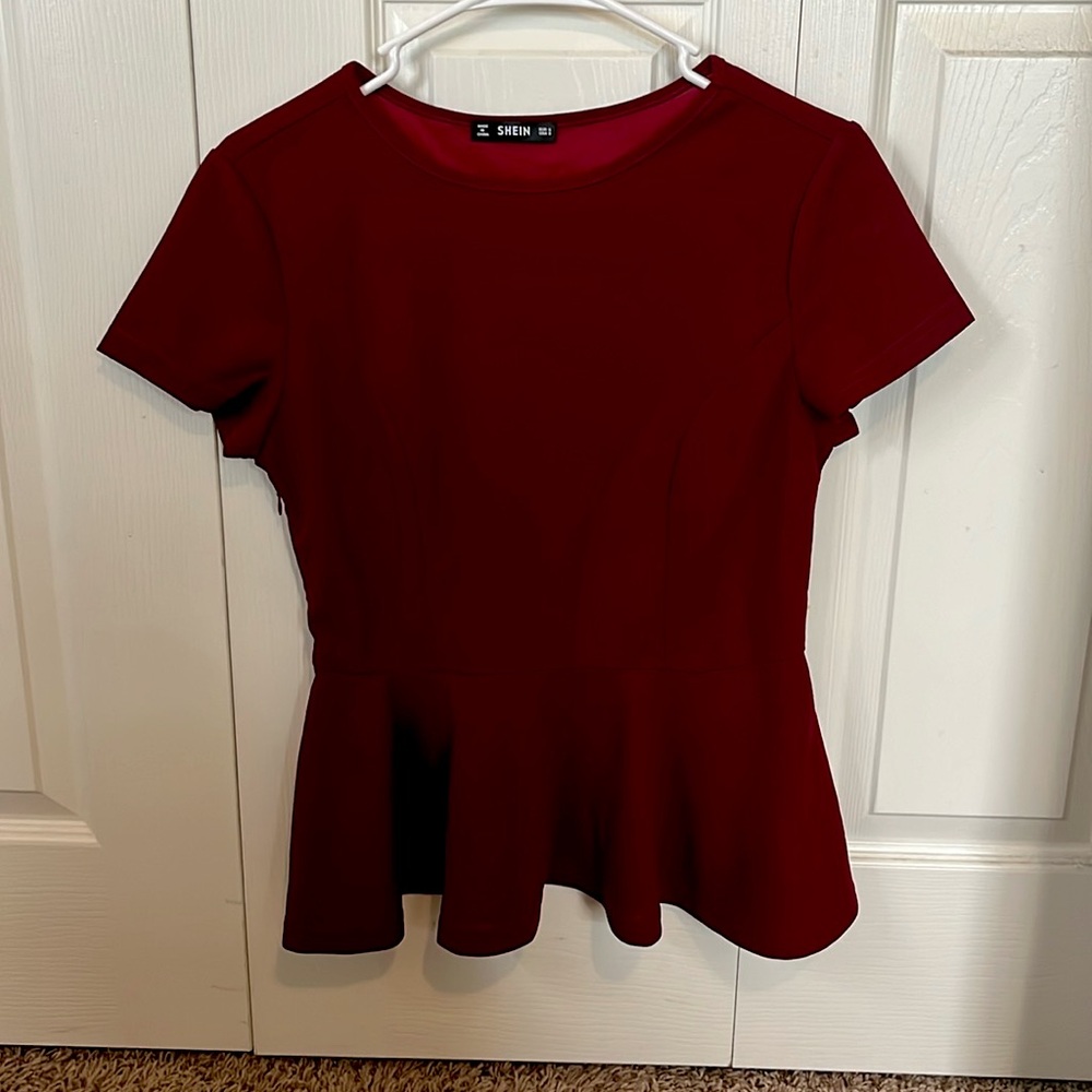 SHEIN Red Top